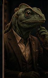 The Chameleon — portrait from the Corporate Fables character index