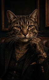 The Cat — portrait from the Corporate Fables character index