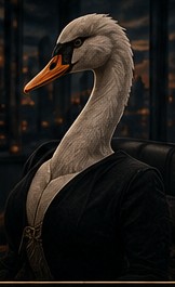 The Swan — portrait from the Corporate Fables character index
